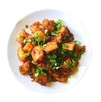 Chilli Garlic Mogo Starter 