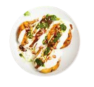 Aalu Tikka Chaat 